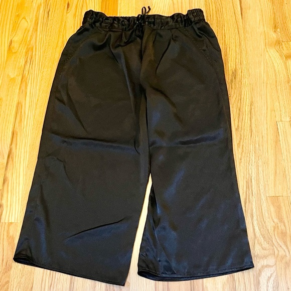 Calvin Klein high rise wide leg pull on pants - Picture 2 of 11